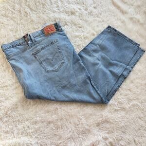 NEW Levi's 502 Regular Tapered blue Jeans size 64x30